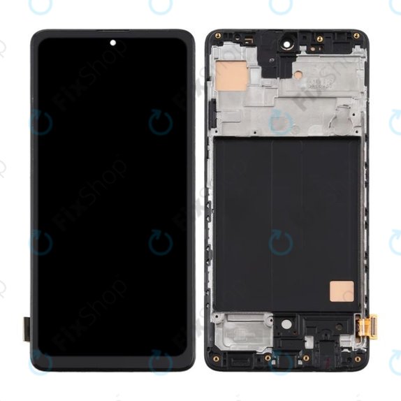 Samsung Galaxy A51 A515F - LCD Display + Touchscreen Front Glas + Rahmen TFT