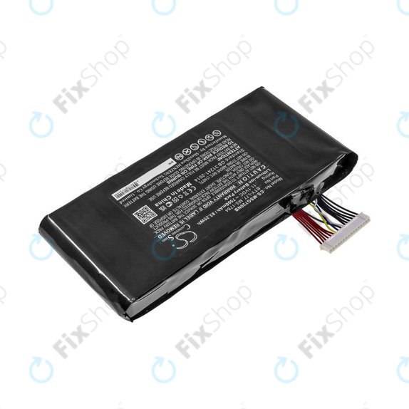 Batterie für MSI GT72, MSI WT72, 7500mAh, Li-Ion, 11.1V, BTY-L77, HQ