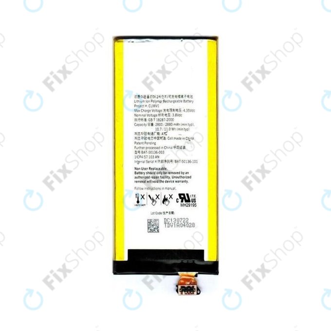 Blackberry Z30, Leap - Akku Batterie BAT-50136-101 2880mAh