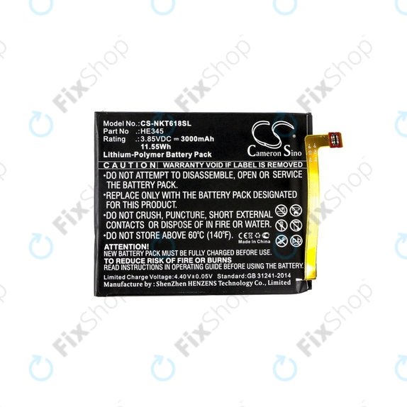 Nokia 6.1 - Akku Batterie HE345 3000mAh HQ
