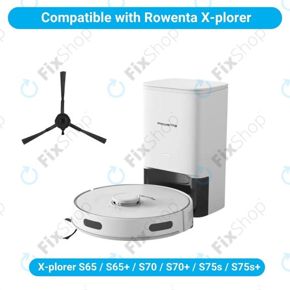 Rowenta X-plorer S65, S65+, S70, S70+, S75s, S75s+ - Seitenbürste