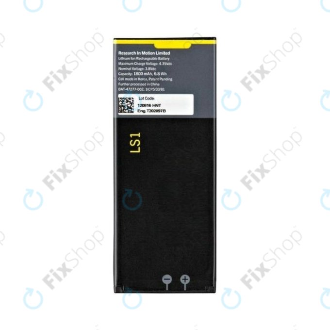 Blackberry Z10 - Akku Batterie LS1 BAT-47277-003, BAT-47277-008 1800mAh