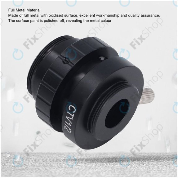 CTV-Adapter 1/2" C-Mount für Mikroskop