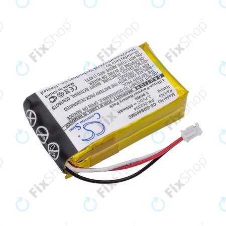 Akku batterie für GoPro Hero +, 800mAh, Li-Polymer, 3.7V, PR-062334, HQ