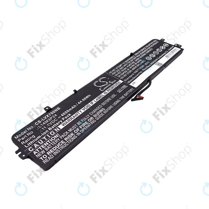 Akku batterie für Lenovo Ideapad 700, Legion Y520, R720, 4050mAh, Li-Ion, 11.1V, L14M3P24, HQ