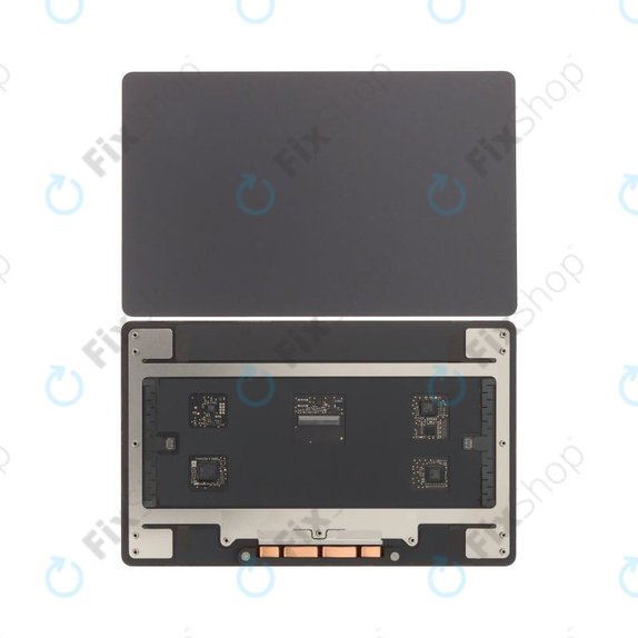 Kompletter Trackpad für MacBook Pro 16", A3403 (2024), Space Black, 661-46156, Genuine Apple