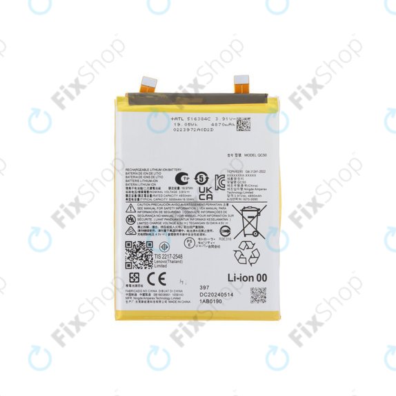 Motorola Edge 50 Fusion, Edge (2024) - Akku Batterie QC50 5000mAh