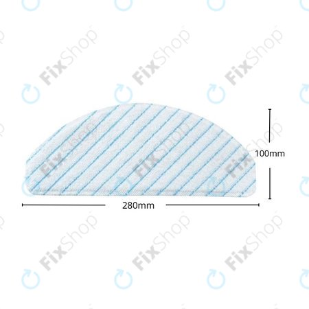 Ecovacs Deebot N8-series, T-series, X1 Plus - Wischtuch (Waschbar)