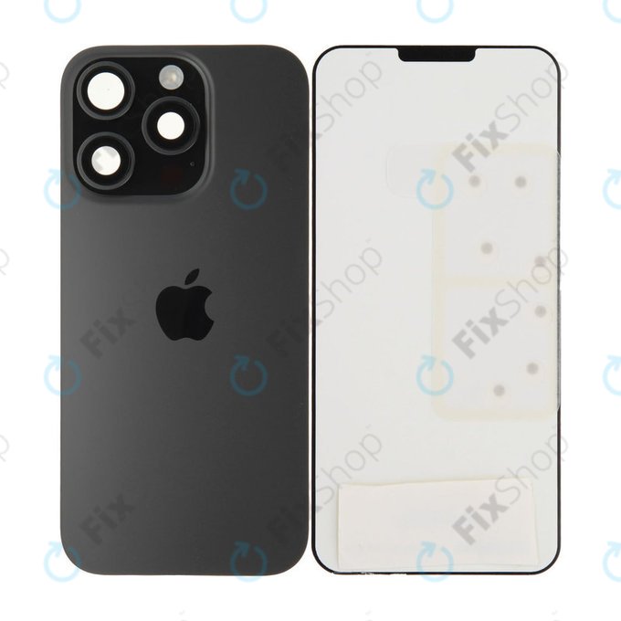 Backcover Glas für iPhone 16 Pro | Black Titanium | 661-42722 | Genuine Apple