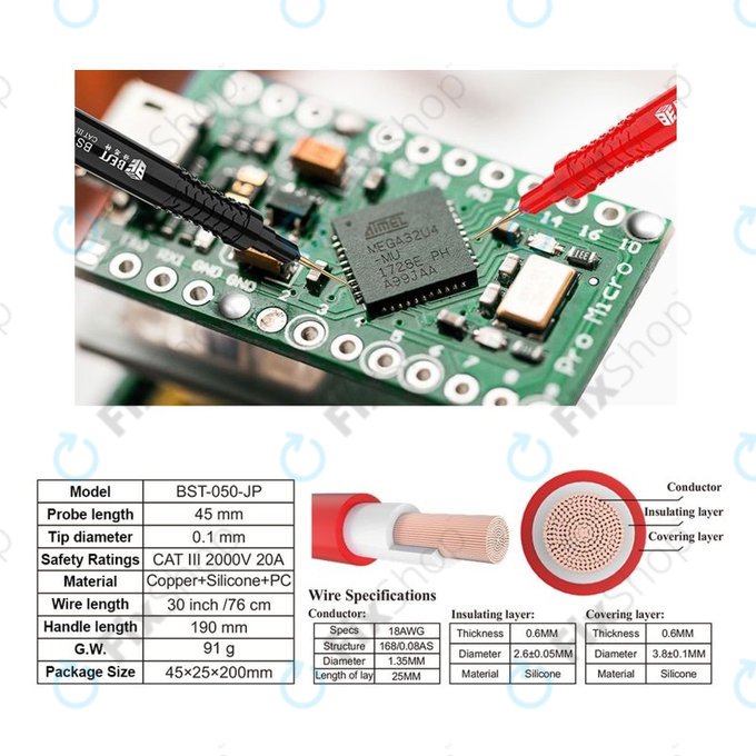 Best BST-050 - Supraleitende Prüfspitze