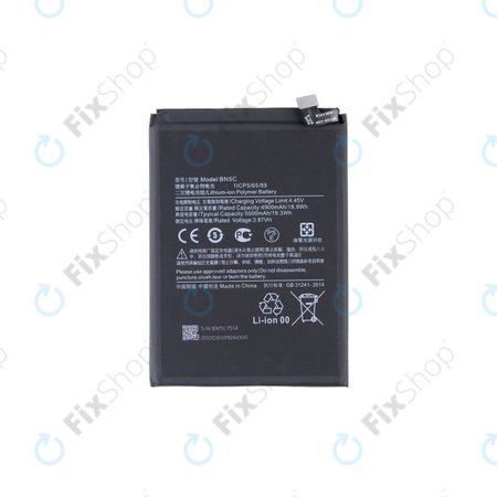 Xiaomi Poco M4 Pro 5G 21091116AG - Akku Batterie BN5C 5000mAh - MZB0BGVIN, 460200008V1Y Genuine Service Pack
