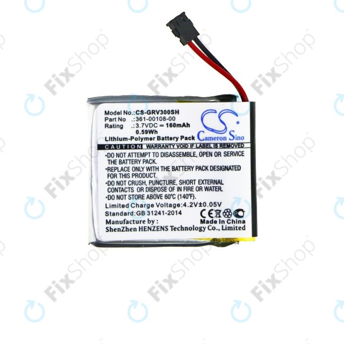 Garmin Vivoactive 3, 3 Music - Akku Batterie 361-00108-00, 361-00108-01 160mAh HQ