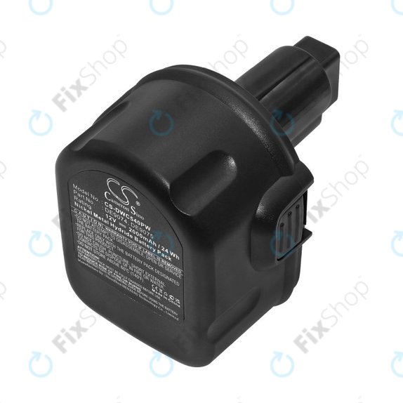 DeWalt DC, DW, 2000-series - Akku Batterie DE9074, DE9075, 152250-27, 397745-01 2000mAh HQ