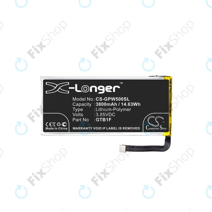 Google Pixel 5 - Akku Batterie GTB1F 3800mAh HQ