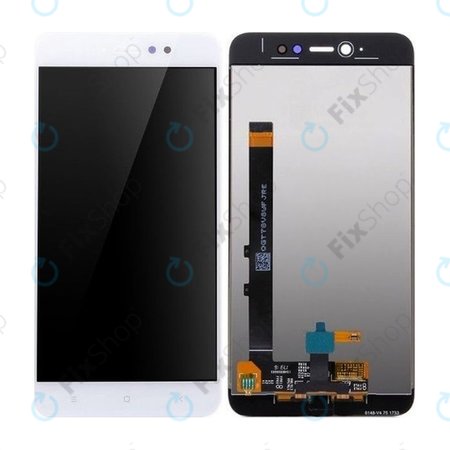 Xiaomi Redmi Note 5A - LCD Display + Touchscreen Front Glas (White) TFT