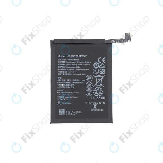 Huawei Honor 10 Lite (HRY-LX1), Huawei P Smart (2019), Huawei Y9 (2019) - Akku Batterie HB396286ECW 3400mAh