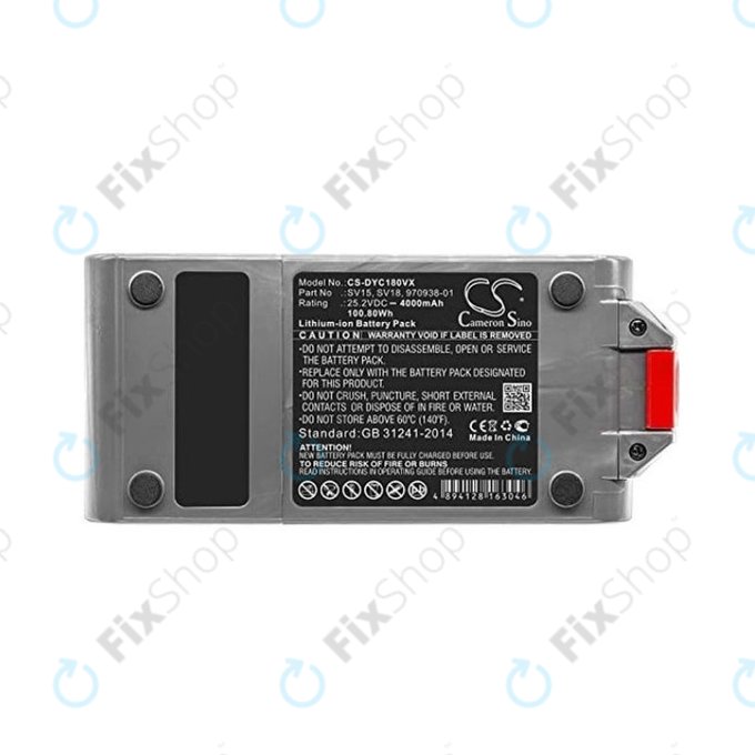 Dyson V11, V15 - Akku Batterie SV15, SV18, 970938-01 Li-Ion 25.2V 4000mAh HQ