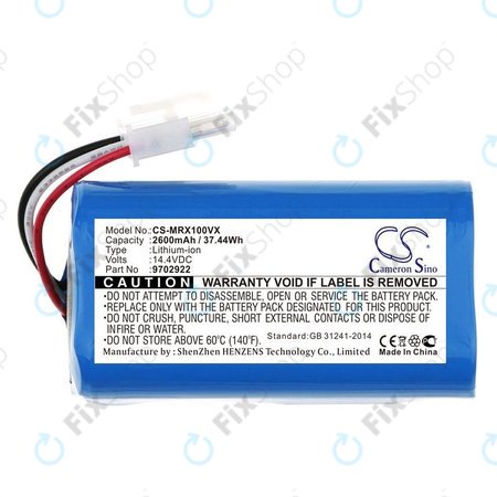 Miele Scout RX1 - Akku Batterie 9702922 Li-Ion 14.4V 2600mAh HQ