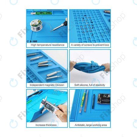 ESD Antistatisches hitzebeständiges Silikonkissen - 45 x 30cm