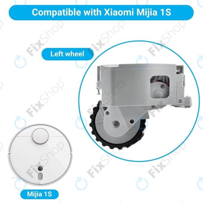Xiaomi Mijia 1S - Rad mit Motor (Links) (Weiß)