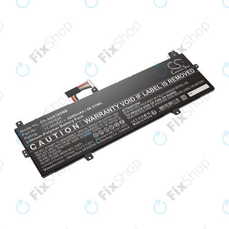 Batterie für Asus BX430, Expertbook B5440fa, P5240ua-1a, 4200mAh, Li-Pol, 11.55V, C31N1620, HQ