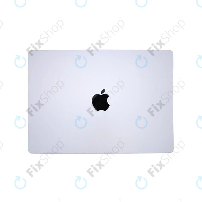LCD-Display für MacBook Pro 14", A3112, A3185 (2024), mit Frontglas und Deckel, Nano-Texture, Silver, 661-41793, Genuine Apple