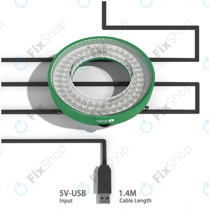 2UUL - Einstellbare LED-Mikroskoplampe