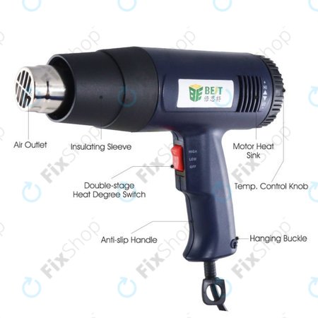 Best BST-8016 - Heißluftpistole (3A)