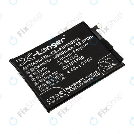 Batterie für Asus Zenfone Max Pro M1 ZB602KL, 4900mAh, Li-Pol, 3.85V, 0B200-02870200, HQ