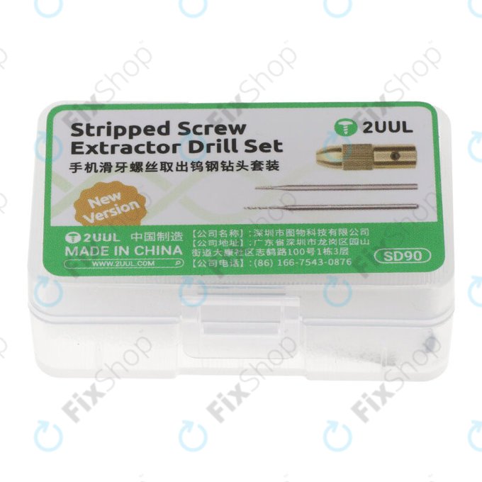 Schraubenausdreher-Bohrer-Set, 2UUL SD90