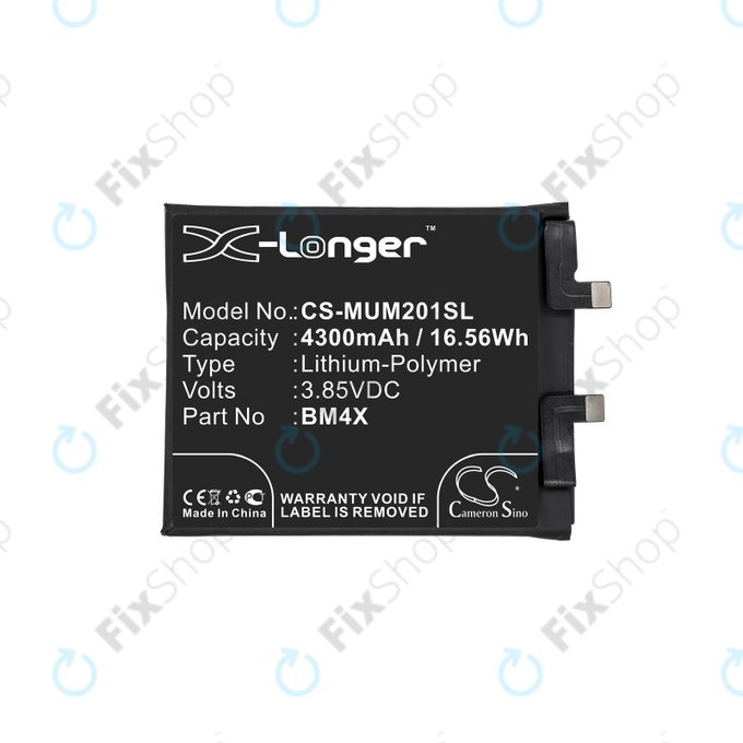 Xiaomi Mi 11 - Akku Batterie BM4X 4300mAh HQ