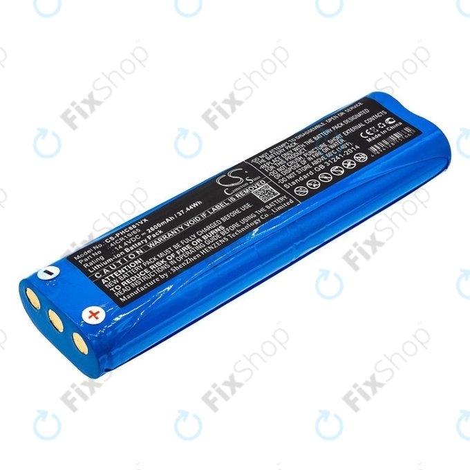 Philips SmartPro Active - Akku Batterie 4ICR19/65 Li-Ion 14.4V 2600mAh HQ