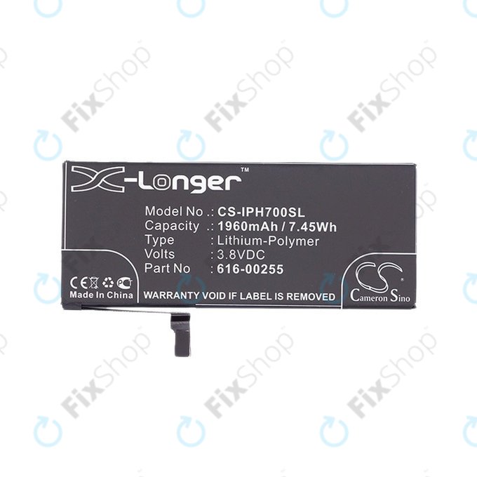 Apple iPhone 7 - Akku Batterie 616-00255 1960mAh HQ