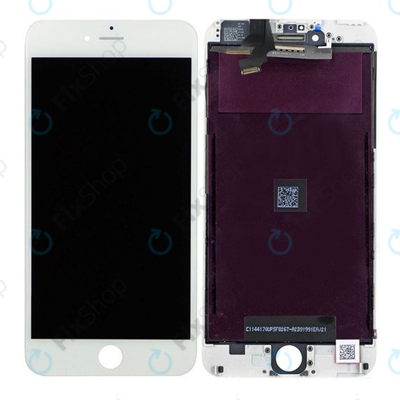 Apple iPhone 6 Plus - LCD Display + Touchscreen Front Glas + Rahmen (White) TFT