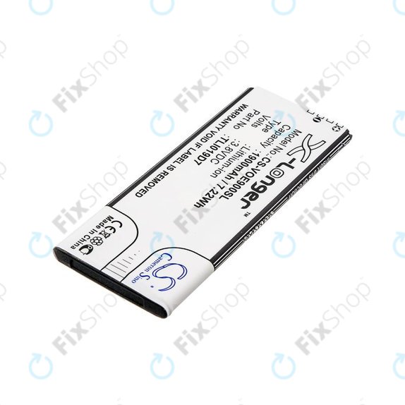 Akku batterie für Alcatel 1 Dual Sim, TCL 5033, Vodafone VFD, Telstra, 1900mAh, Li-Ion, 3.8V, TLI019D7, HQ