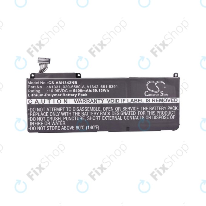 Apple MacBook 13" A1342 (Late 2009 - Mid 2010) - Akku Batterie A1331 5400mAh HQ