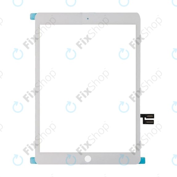 Apple iPad (7th Gen 2019, 8th Gen 2020) - Touchscreen Front Glas (White)