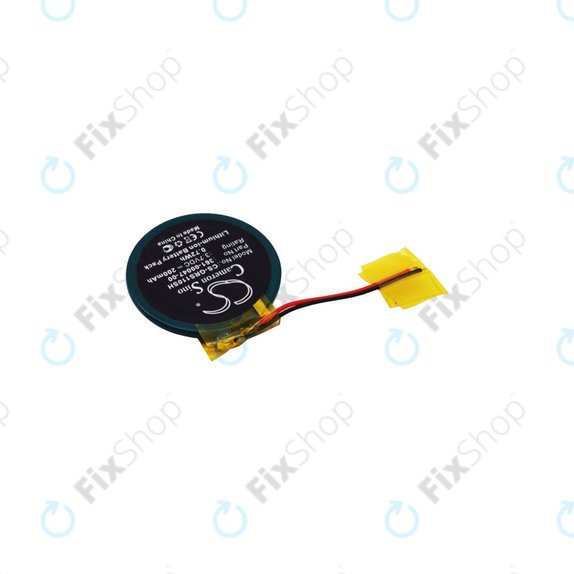 Batterie für Garmin Approach S1, S3, S4, Forerunner 110, 210, S1, 200mAh, Li-Ion, 3.7V, 361-00047-00, HQ