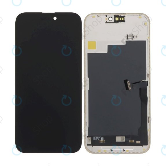 Apple iPhone 15 Pro Max - LCD Display + Touchscreen Front Glas + Rahmen Soft OLED FixPremium 120Hz
