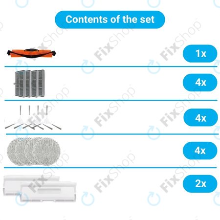 Xiaomi Robot Vacuum H40 - Komplett-set
