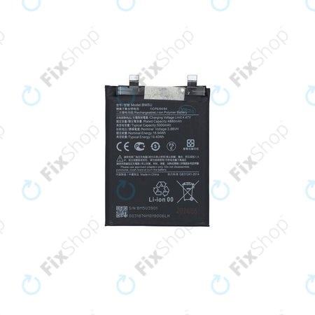Xiaomi Redmi Note 13 Pro+ 23090RA98C - Akku Batterie BM5U 5000mAh - 1330103000037B Genuine Service Pack