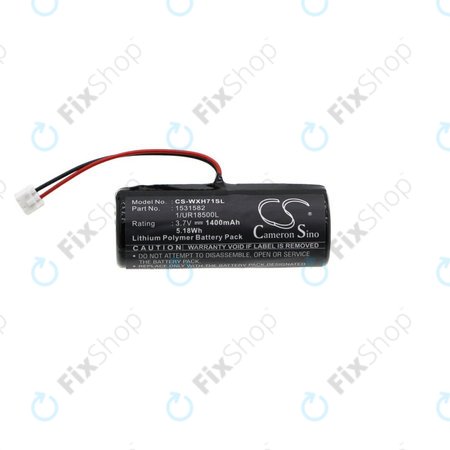 Batterie für Wella Xpert HS71, 1400mAh, Li-ion, 3.7V, 1531582, HQ