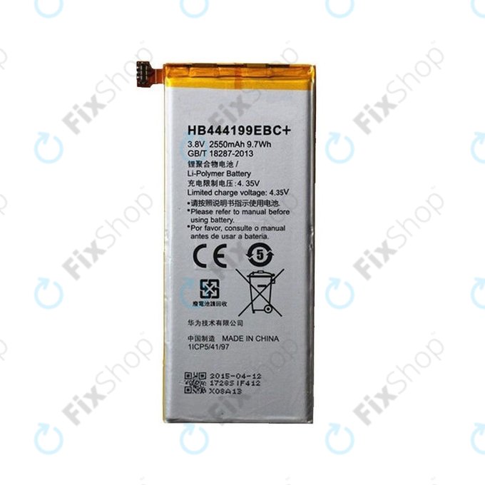 Huawei Honor 4C - Akku Batterie HB444199EBC 2550mAh