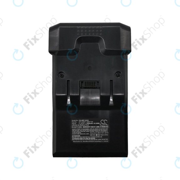 Batterie für Hoover H Free, HF122, 2000mAh, Li-Ion, 21.6V, HF122BAT, HQ
