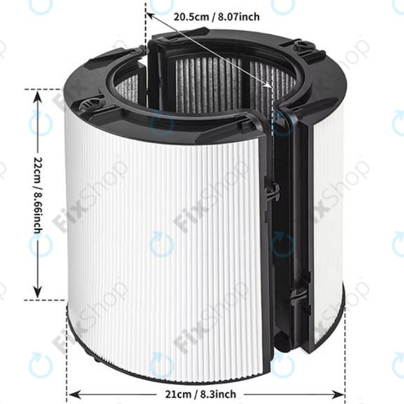Dyson Purifier-series, Purifier humidifier-series - HEPA-Filter (Aktivkohle)