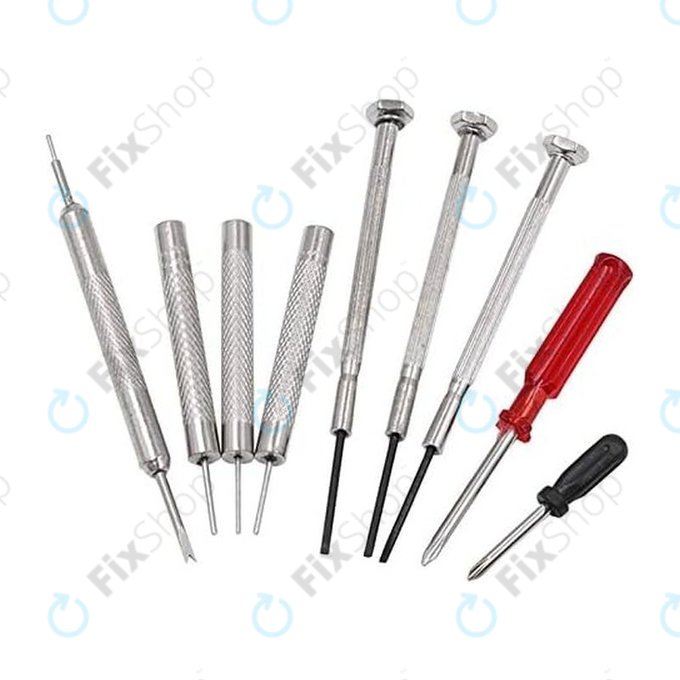 Uhrmacher-Werkzeugset zur Uhrenreparatur - 16Stk.