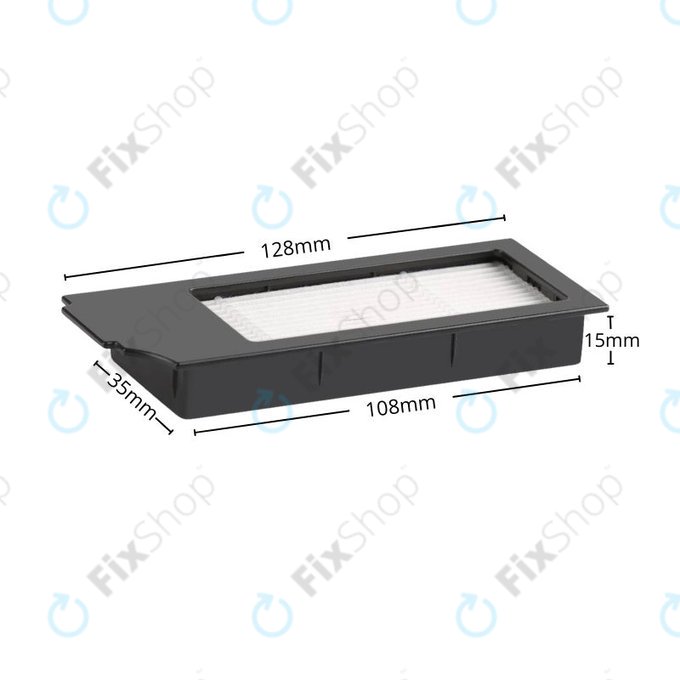 Staubfilter, 2 Stk. für Ecovacs Deebot X1-series, T10-series
