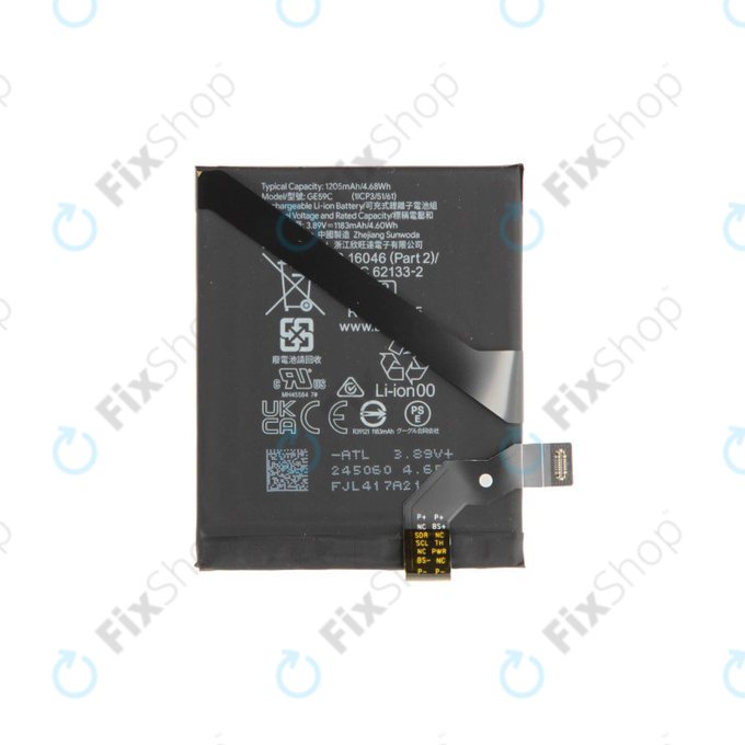 Akku Batterie für Google Pixel 9 Pro Fold, Base GE59C, G949-00920-00, Genuine Service Pack