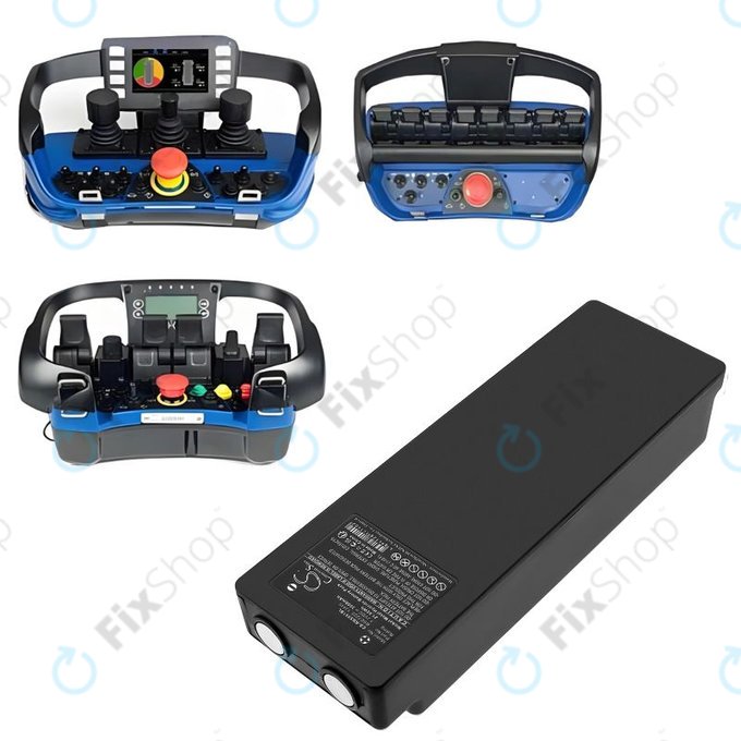 Akku batterie für Palfinger, Scanreco, 3000mAh, Ni-MH, 7.2V, RSC7220, HQ