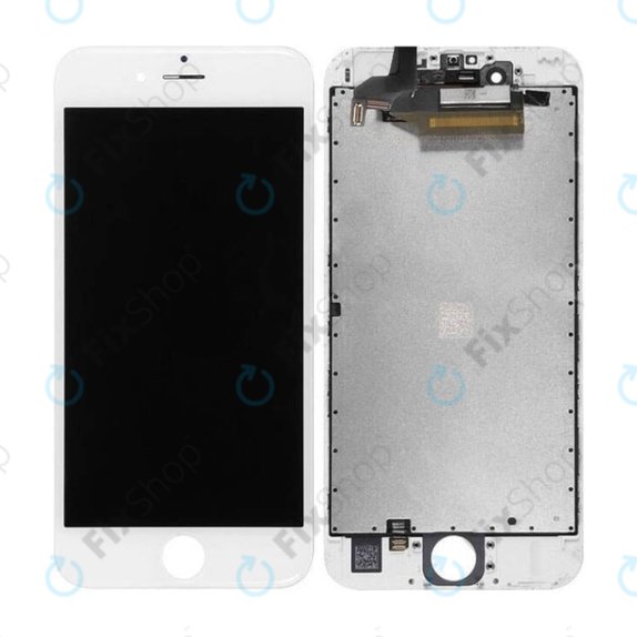 Apple iPhone 6S - LCD Display + Touchscreen Front Glas + Rahmen (White) In-Cell FixPremium